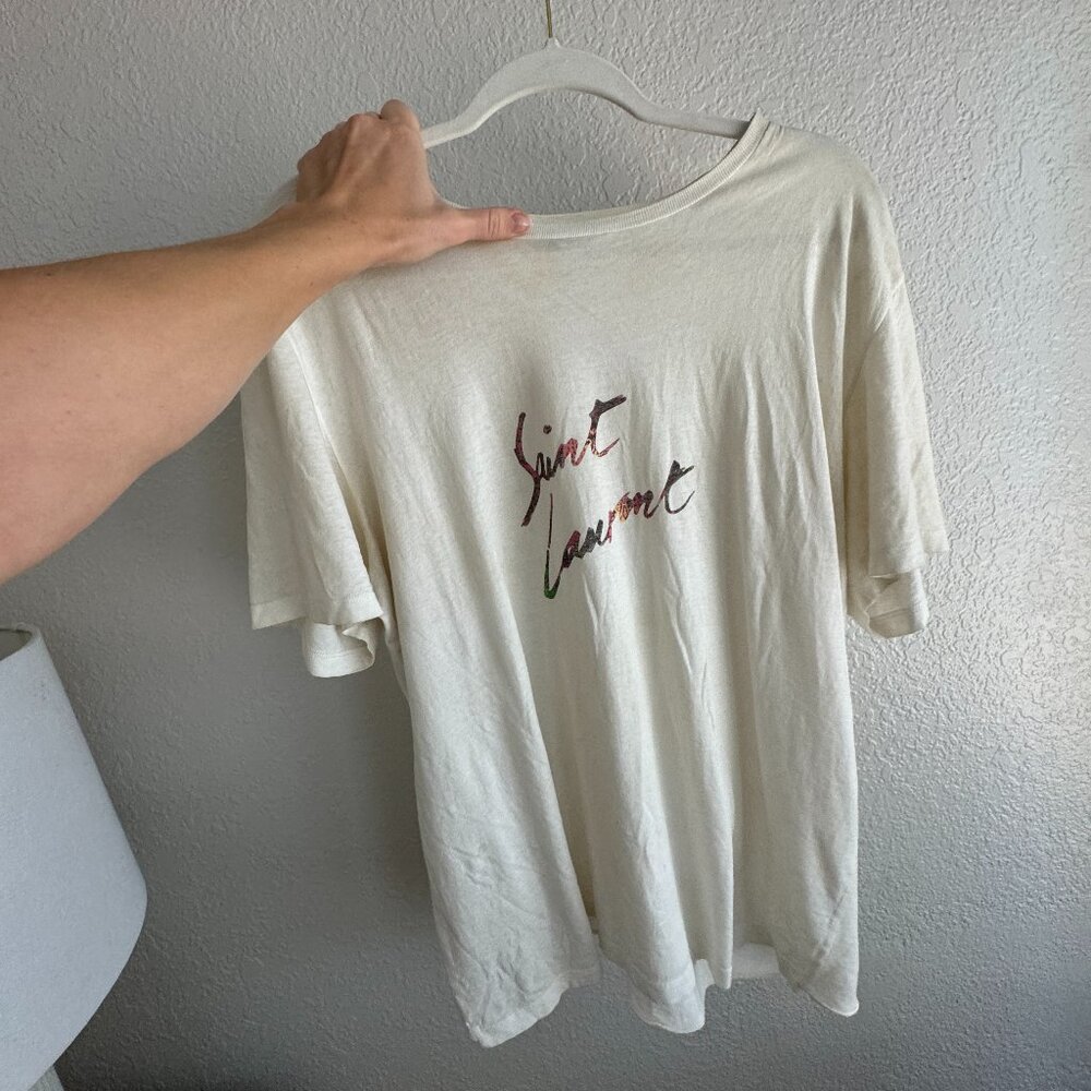 YSL Logo Tee
